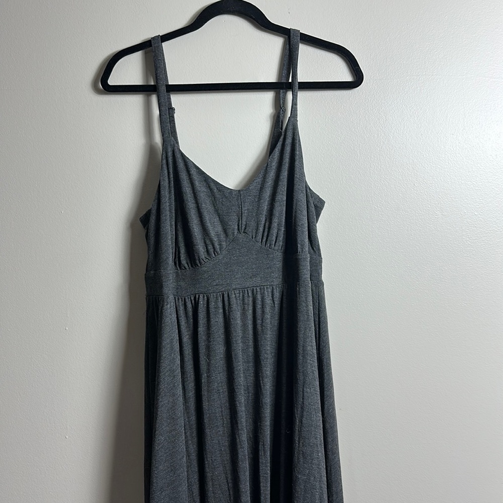 Grey maxi dress
